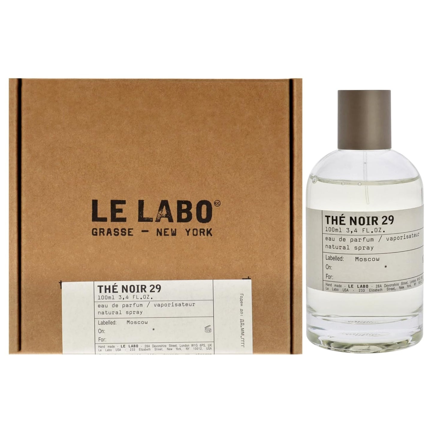 Le Labo Noir 29 [ Eau De Parfum Spray ] Bottle Size: 3.4 oz 100ml