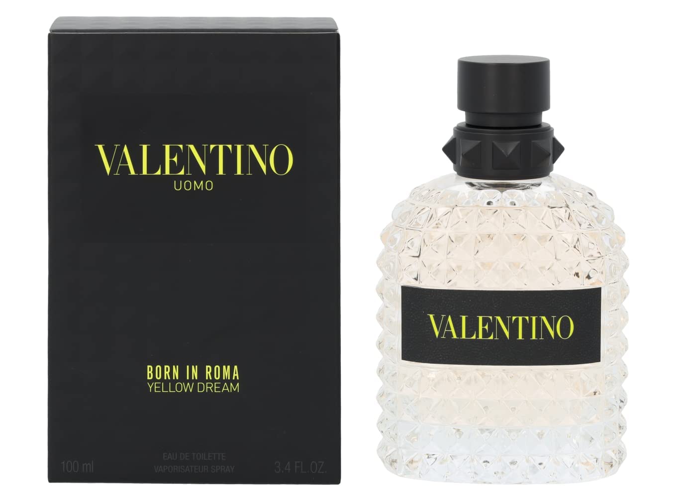 Valentino Uomo Born In Roma Yellow Dream [ Eau de Toilette Spray ] Bottle Size: 3.4 oz 100ml