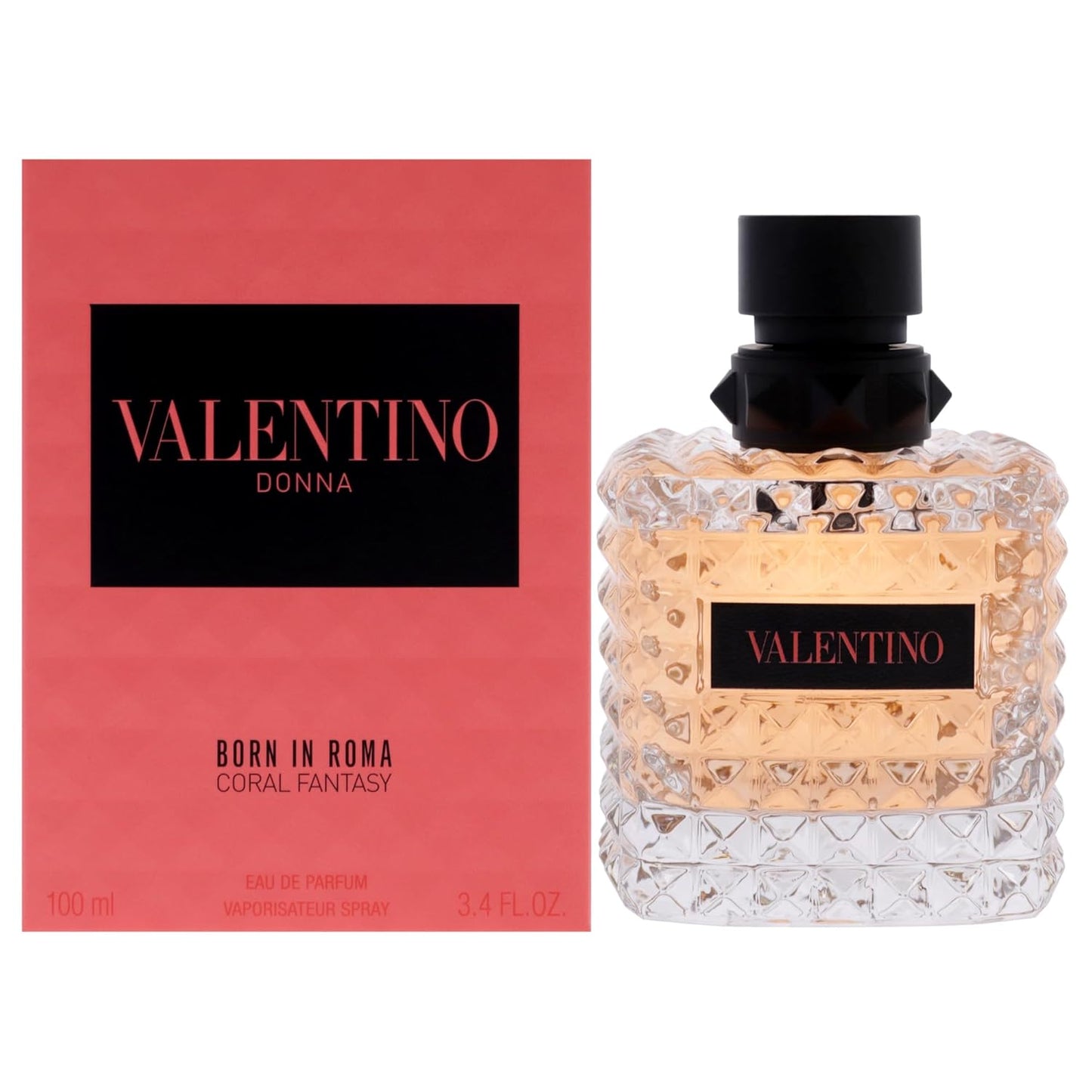 Valentino Donna Born In Roma Coral Fantasy [ Eau de Parfum Spray ] Bottle Size: 3.4 oz 100ml