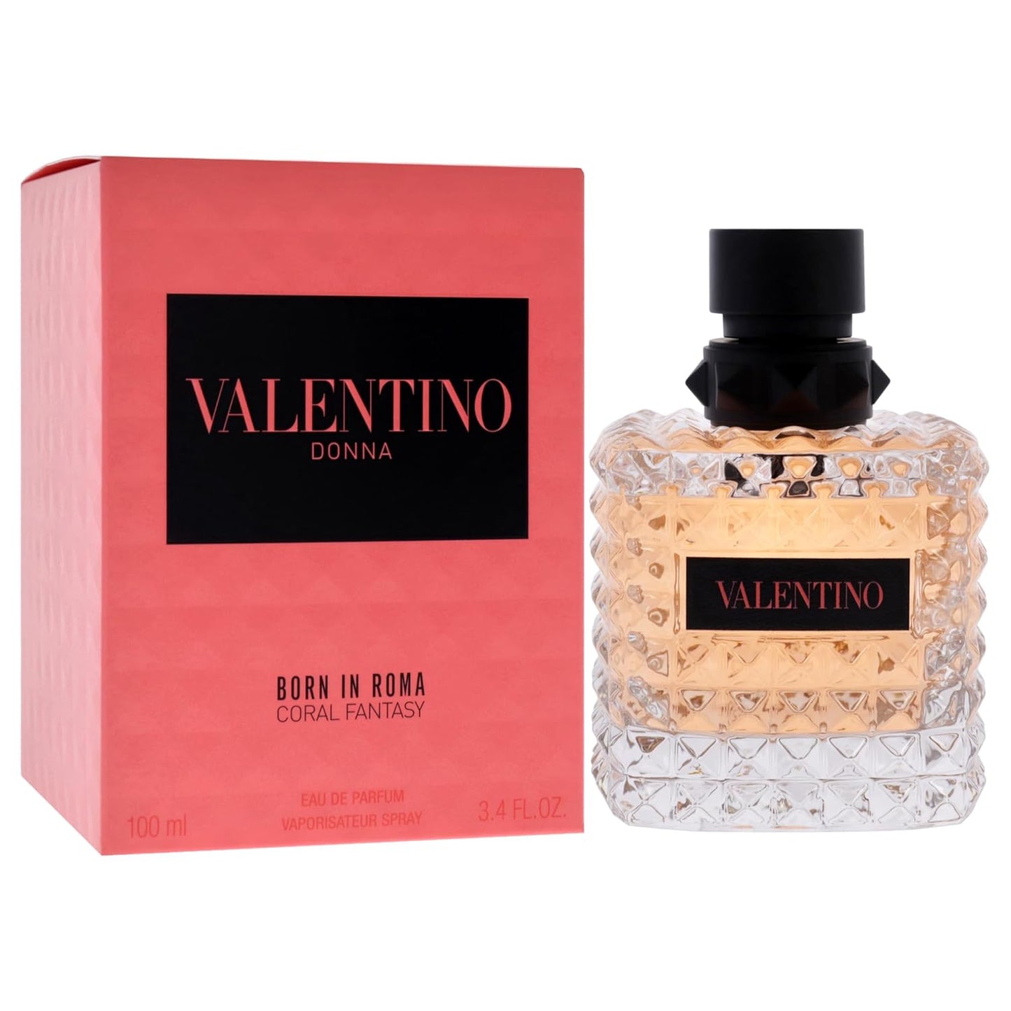 Valentino Donna Born In Roma Coral Fantasy [ Eau de Parfum Spray ] Bottle Size: 3.4 oz 100ml