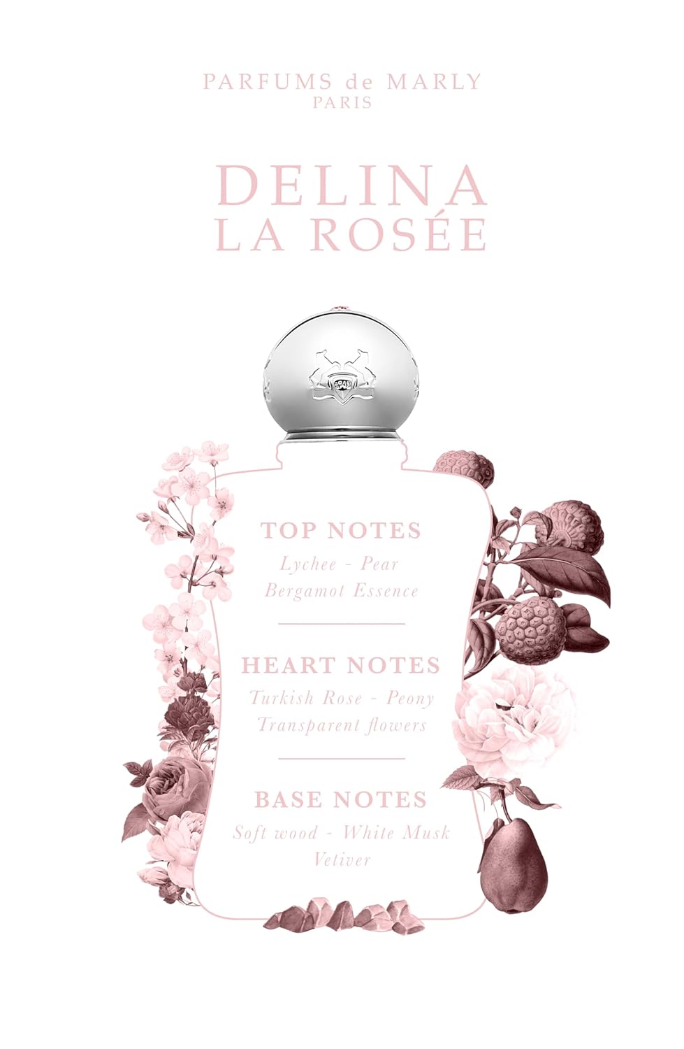 Parfums De Marly Delina La Rosée [ Eau De Parfum ] Bottle Size: 2.5 oz 75ml