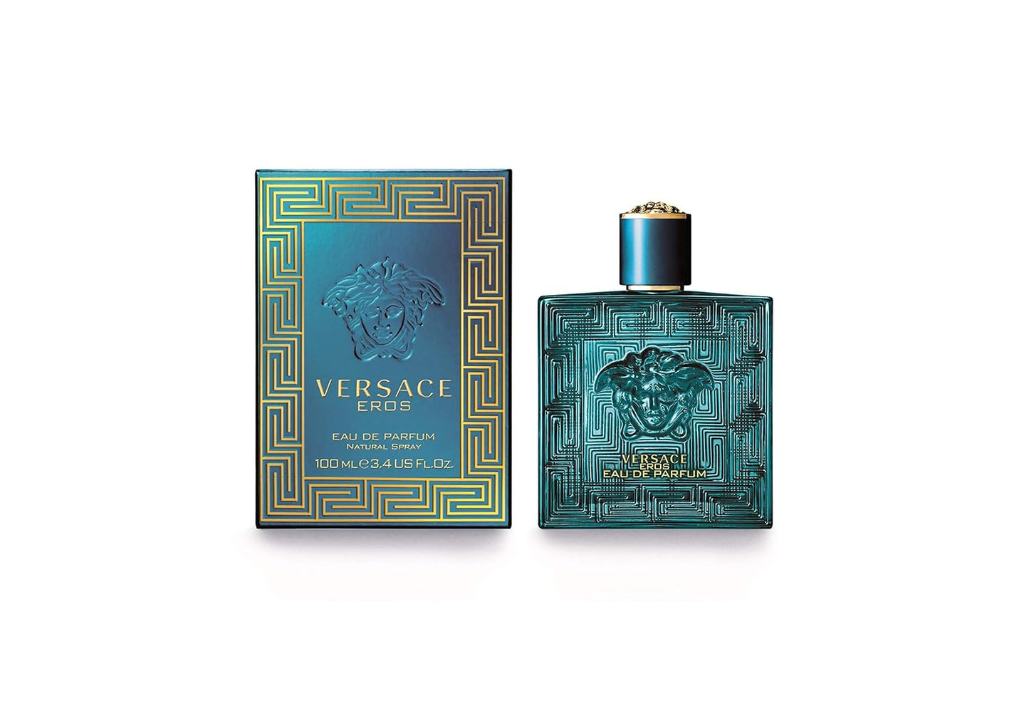 Versace Eros [ Eau de Parfum Spray ] Bottle Size: 3.4 oz 100ml