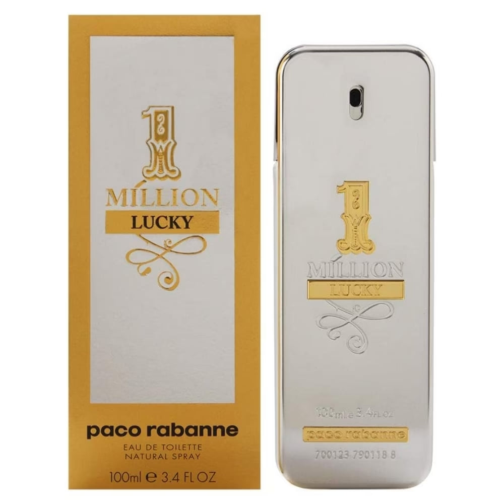 Paco Rabanne 1 Million Lucky [ Eau De Toilette Spray ] Bottle Size: 3.4 oz 100ml