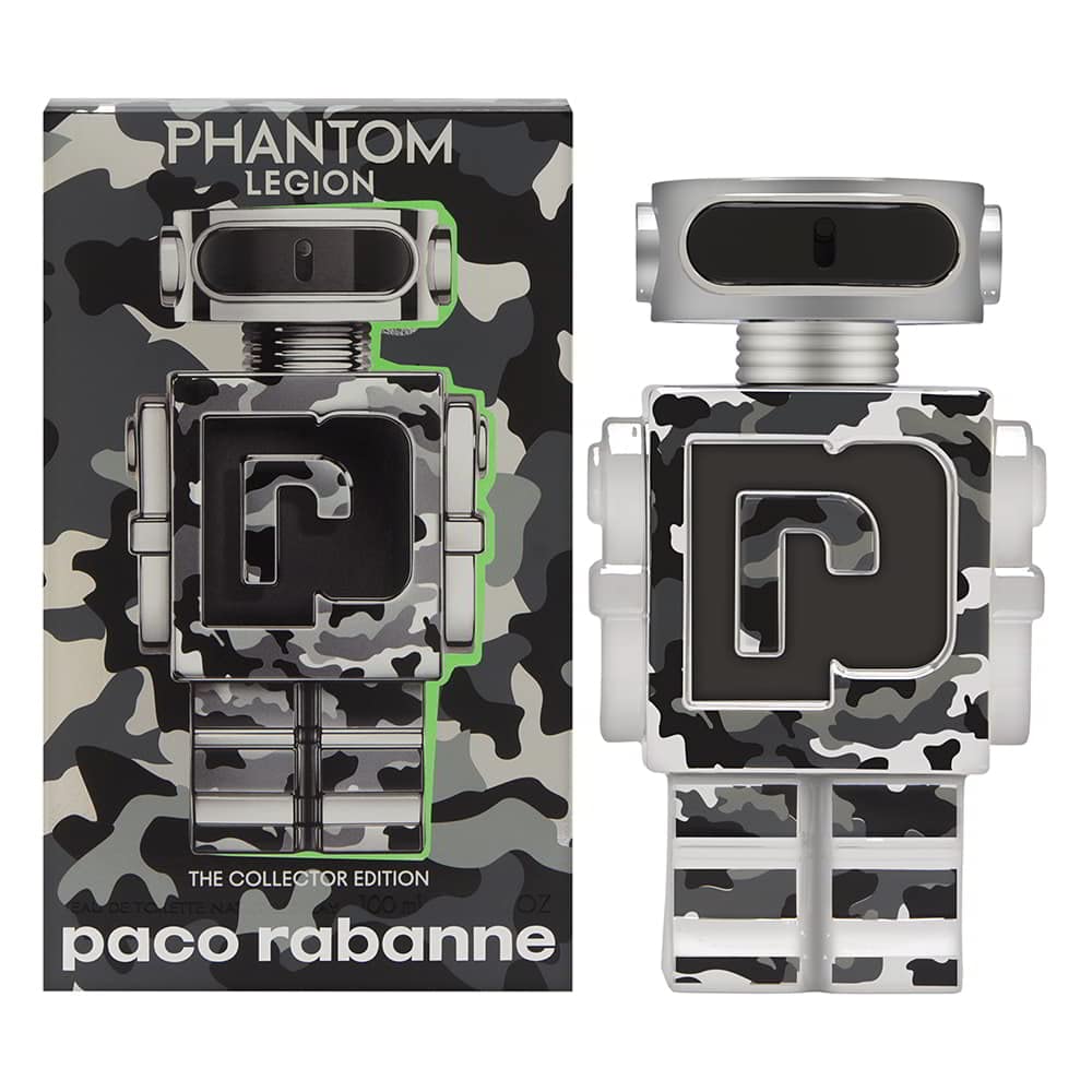 Paco Rabanne Phantom Legion [ Eau De Toilette Spray ] Bottle Size: 3.4 oz 100ml