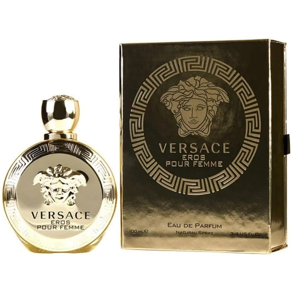 Versace Eros Pour Femme [ Eau de Parfum ] Bottle Size: 3.4 oz 100ml