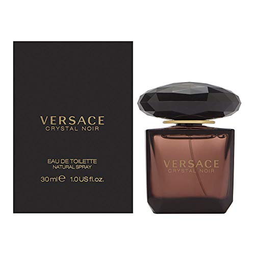 Versace Crystal Noir [ Eau de Toilette Spray ] Bottle Size: 3.0 oz 90ml