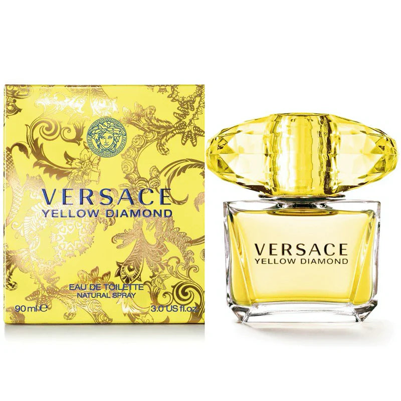 Versace Yellow Diamond [ Eau De Toilette Spray ] Bottle Size: 3,0 oz 90ml