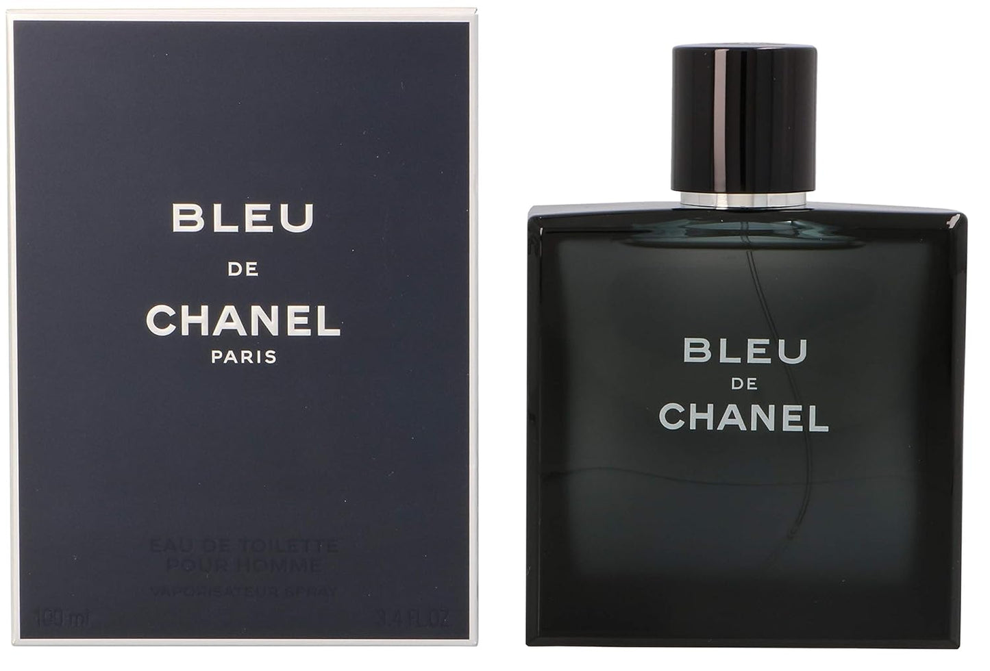 Chanel Bleu De Chanel [ Eau de Toilette Spray ] Bottle Size: 3.4 oz 100ml